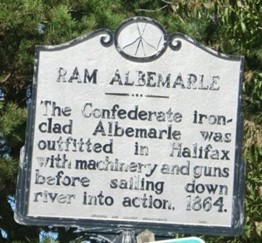 RAM Albemarle historical marker