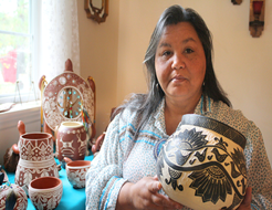 Senora Richardson Lynch (born 1963) is a contemporary Native American potter and a member of the Haliwa-Saponi tribe.